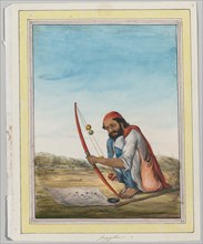 Juggler, c. 1840. India, Company School, Lucknow or Patna, 19th century. Ink and gouache on paper;