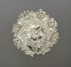 Dish, 1673. WW (British). Silver; overall: 5.9 x 36.7 cm (2 5/16 x 14 7/16 in.).