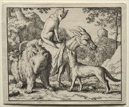 Reynard the Fox. Allart van Everdingen (Dutch, 1621-1675). Etching