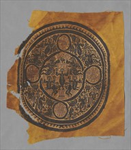 Tunic Fragment with Segmentum, 400s - 600s. Egypt, Byzantine period, 5th - 7th century. Tabby