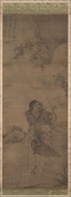 Li Tieguai; Liu Haichan, 1300s. China, Yuan dynasty (1271-1368). Hanging scroll, ink and color on