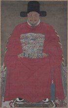 Portrait of an Official, 1600s-1700s. China, Ming dynasty (1368-1644) - Qing dynasty (1644-1911).