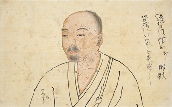 Portrait of Seigen Kokushi, 1300s. Japan, Kamakura period (1185-1333). Hanging scroll; ink and