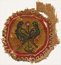Segmentum from a Tunic, 600s - 700s. Egypt, Umayyad period (?), 7th - 8th century. Tabby weave,