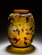 Vase. Emile Gallé (French, 1846-1904). Glass;