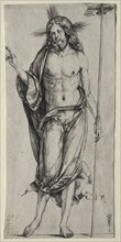 The Risen Christ, c. 1503-1504. Jacopo de' Barbari (Italian, 1440/50-before 1515). Engraving
