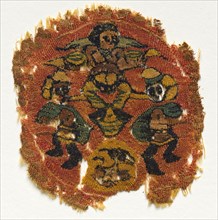 Segmentum, 700s - 800s. Egypt, Umayyad period (?), 8th - 9th century. Tapestry weave; wool and