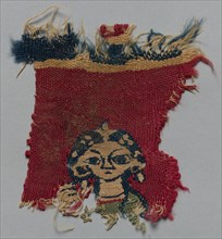 Fragment, Probably from a Hanging, 800s. Iran or Iraq, Abbasid period, 9th century. Tapestry; wool