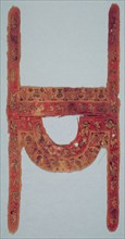 Fragment from a Child's Tunic: Neck Opening, 600s - 700s. Egypt, Umayyad period (?), 7th - 8th