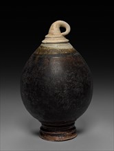 Jar in the Shape of a Fruit, 1100s. Cambodia, Northeast Thai kiln, Khmer Ware, Angkor Wat/Bayon