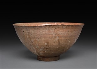 Tea Bowl, c. 1600. Japan, Momoyama Period (1573-1615). Glazed stoneware (Karatsu ware); diameter: