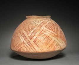 Large Storage Jar, c. 900-1100. Southwest, Arizona, Hohokam, 10th-11th century. Ceramic, slip;