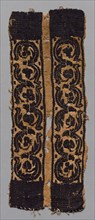 Sleeve Band from a Tunic, 400s - 500s. Egypt, Byzantine period, 5th - 6th century. Tabby weave with