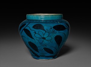 Jar: Cizhou ware, 1271-1368. China, Yuan dynasty (1271-1368). Stoneware with slip coating,