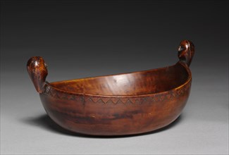 Bowl, late 1700s or early 1800s. Native North America, Woodlands, Great Lakes or Eastern Dakota