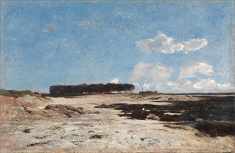 Pointe de Cabellou, Brittany, 1881. William L. Picknell (American, 1854-1897). Oil on canvas;