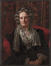 Mrs. George Waugh, 1868. William Holman Hunt (British, 1827-1910). Oil on fabric; framed: 115.5 x