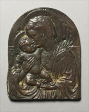 Virgin and Child, c. 1440. Circle of Donatello (Italian, c. 1386-1466). Bronze with traces of