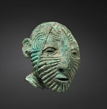 Male Head, c. 1st millenium BC. South East Asia, Thailand, Ban Chiang, Neolithic period. Bronze;