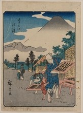 The Fifty-Three Stations of the Tokaido: Numazu, c. 1850. Ando Hiroshige (Japanese, 1797-1858).