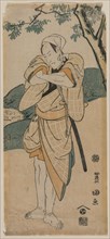 The Actor Ichikawa Danjuro as a Samurai, 1769-1825. Utagawa Toyokuni (Japanese, 1769-1825). Color