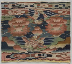 Rank Badge with Mandarin Ducks, c. 1500-1550. China, Ming dynasty (1368-1644). K'o-ssu: silk and