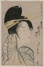 The Courtesan Takigawa of Ogiya (from the series Seven Aspects of Komachi in the Green Houses),