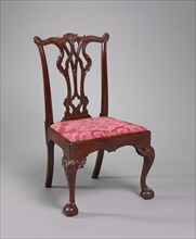 Side Chair, c. 1770. America, Pennsylvania, Philadelphia, 18th century. Mahogany; overall: 97 x 60