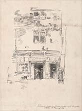 The Clockmakers, Paimpol, 1893. James McNeill Whistler (American, 1834-1903). Lithograph
