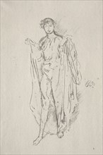 The Girl. James McNeill Whistler (American, 1834-1903). Lithograph