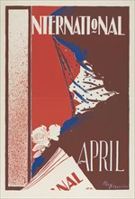 International, April, 1896-1898. Will Carqueville (American, 1871-1946). Lithograph