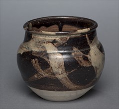 Jar: Jizhou Ware, 1200s-1300s. China, Jiangxi province, Ji-zhou kilns, Southern Song Dynasty