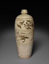 Meiping (Plum Blossom Vase):  Cizhou Ware, 12th-13th Century. China, Northern Song dynasty
