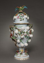 Vase, 1850-1899. Meissen Porcelain Factory (German). Porcelain; overall: 81 x 39.1 x 39.4 cm (31