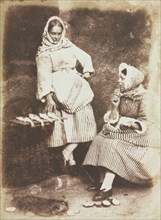 Newhaven Fishwives, Jeanie Wilson and Annie Linton, 1845. David Octavius Hill (British, 1802-1870),