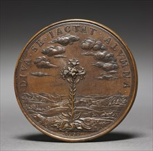 Medal of Anne of Austria (reverse), 1660. Jean Warin (French, 1604-1672). Bronze; diameter: 6 cm (2