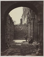 L.D. Campbell's Tomb (verso), c. 1861. John Hamilton Craigie (British). Albumen print from wet