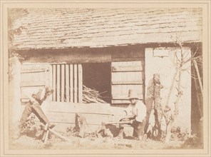 The Woodcutters, 1845. William Henry Fox Talbot (British, 1800-1877). Salted paper print from