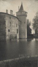 Chateau Montesquieu, c. 1900. Frederick H. Evans (British, 1853-1943). Platinum print; image: 15.4