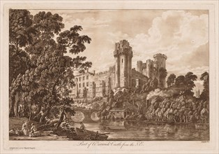 Views of Warwick Castle:  Part of Warwick Castle from the South East, 1776. Paul Sandby (British,