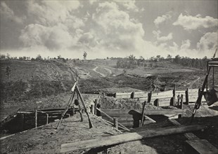 Rebel Works in front of Atlanta, Georgia, No. 5, 1865-1866. George N. Barnard (American, 1819-1902)