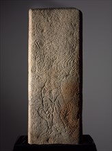 Stone Panel for Royal Tomb, late 700s-early 800s. Korea, Unified Silla period (676-935). Granite;
