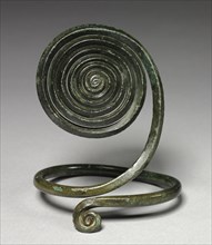 Spiral Armilla, c. 1500 BC. Central Europe, Bronze Age, c. 2500-800 BC. Bronze, wrought; overall: