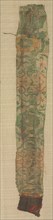 Vajrapani Embroidered Mount with Garuda, painting 1600s, embroidery c. 1300, Chöying Dorjé, the