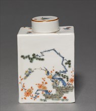 Tea Caddy, c. 1735. Meissen Porcelain Factory (German). Porcelain; overall: 10.7 x 7.5 x 5.1 cm (4