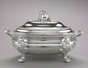 Tureen, 1753. Edward Wakelin (British, 1784). Silver; overall: 24.3 x 40.4 x 22.8 cm (9 9/16 x 15