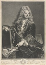 Robert de Cotte. Pierre-Imbert Drevet (French, 1697-1739). Engraving