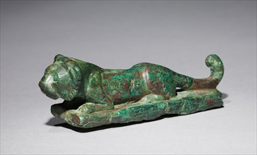 Lioness, c. 2100 BC. Sumerian, Iraq, c. 2100 BC. Copper alloy, lost-wax cast; overall: 4.2 x 3.1 x