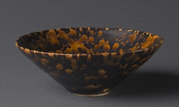 Conical Bowl, 1100s. China, Jiangxi province, Ji'an, Southern Song dynasty (1127-1279). Stoneware