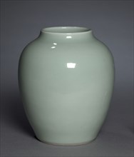 Jar with Crescents in Relief, 1736-1795. China, Jiangxi province, Jingdezhen kilns, Qing dynasty